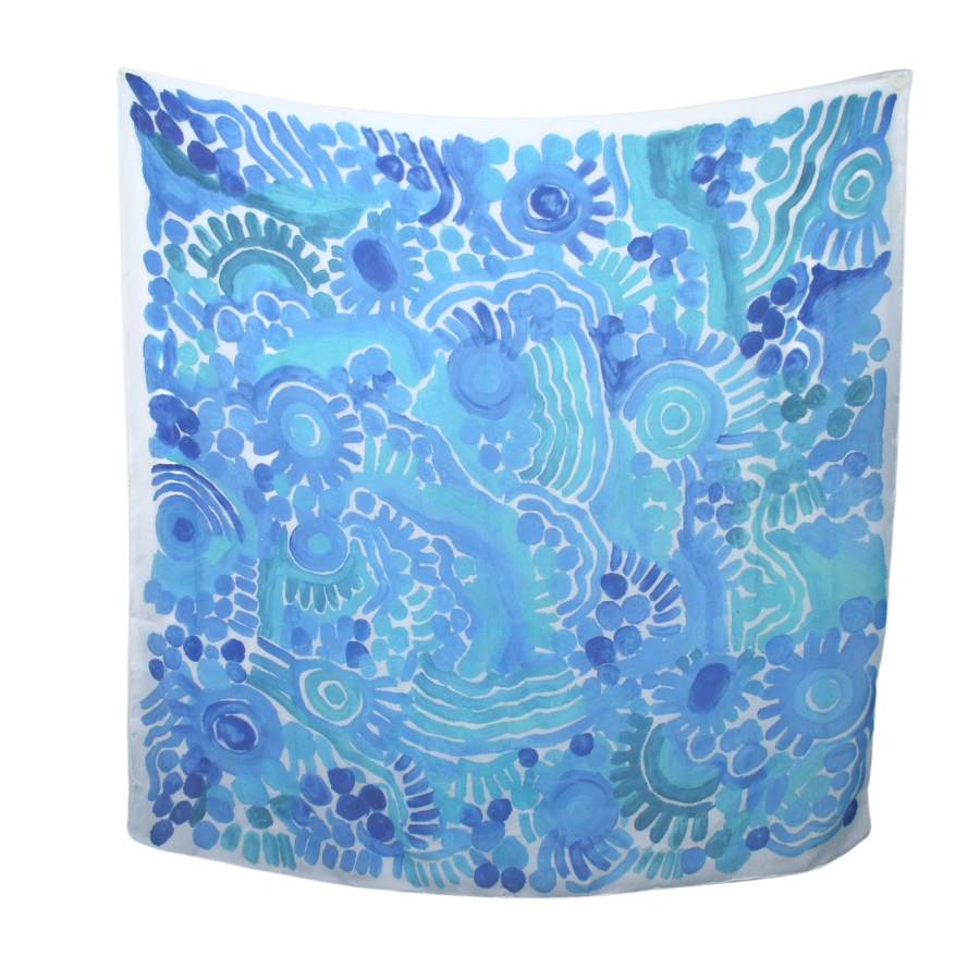 Arkie Barton Silk Scarf | Waterdreamin'