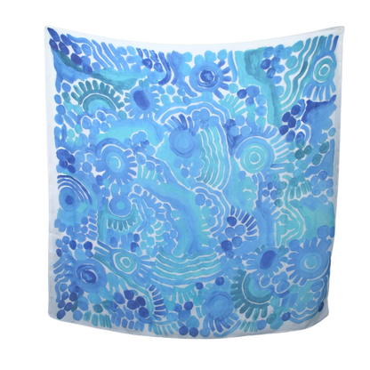 Arkie Barton Silk Scarf | Waterdreamin'