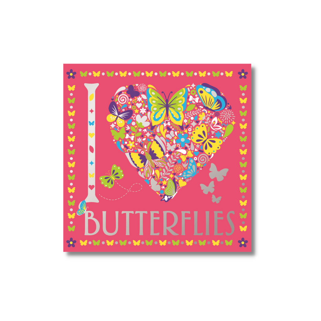 I Heart Butterflies by Lizzie Preston