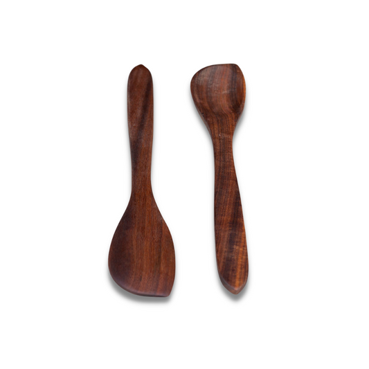 Wooden Koutali Handcrafted Papou's Pot Stirrer Left Handed
