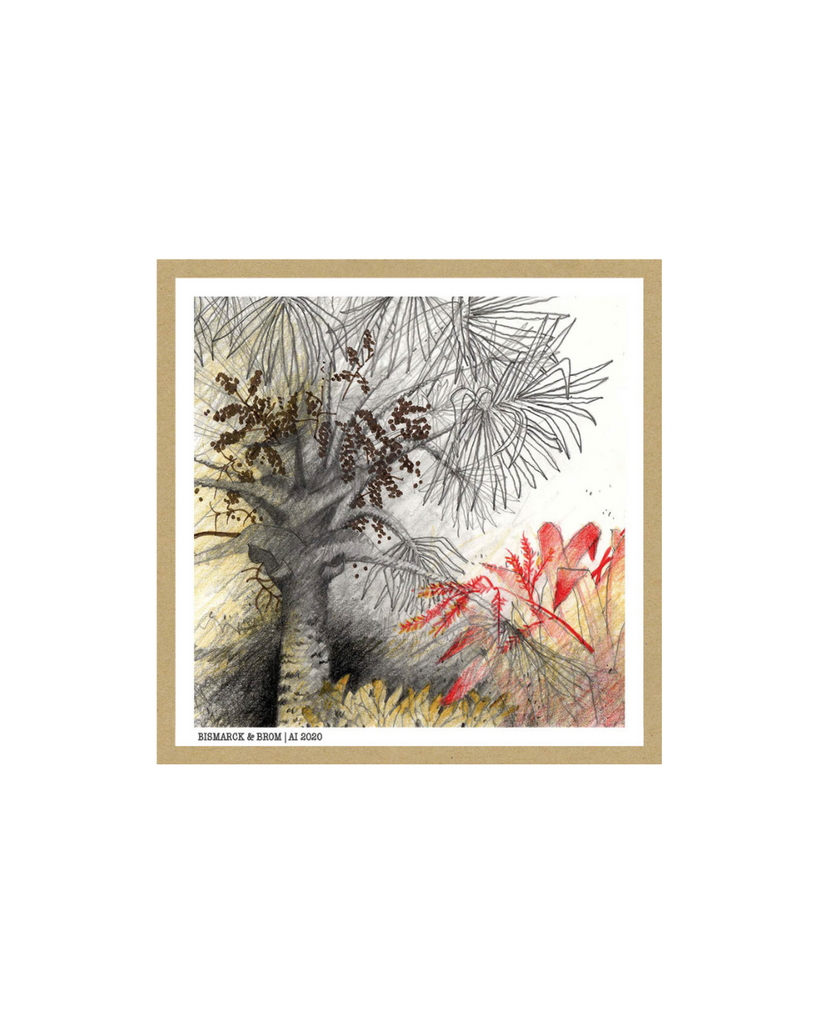 Alan Innes Greeting Card Bismark & Brom