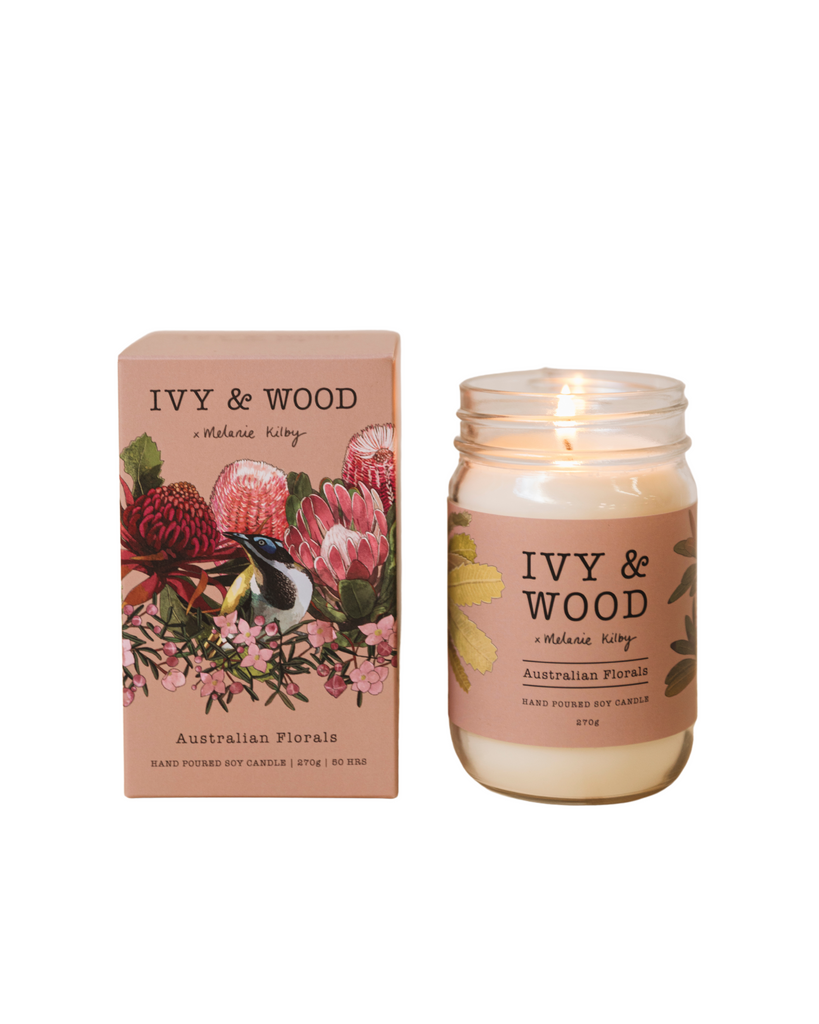 Ivy & Wood Australian Florals Candle