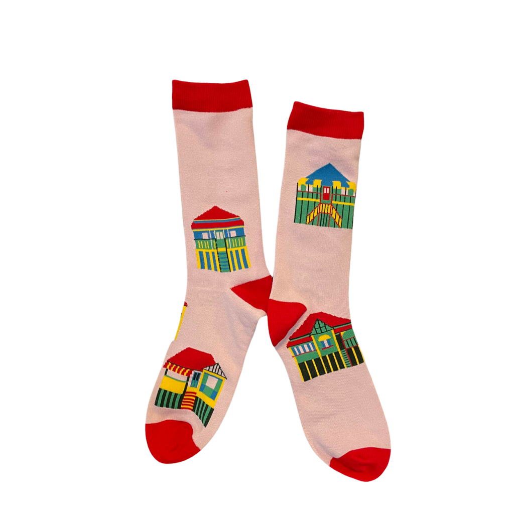 Debra Hood Socks | Musk Stick Queenslander