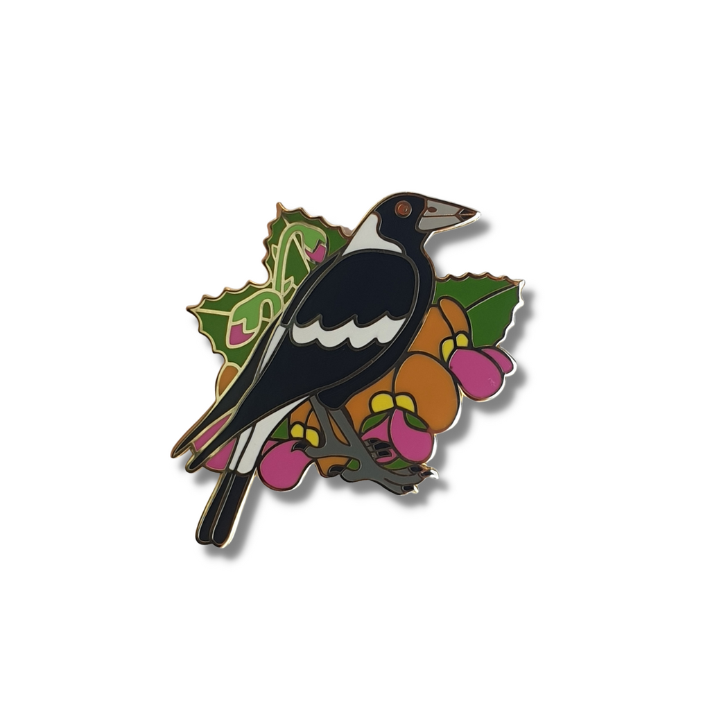 Jesse Irwin Enamel Pin | Magpie