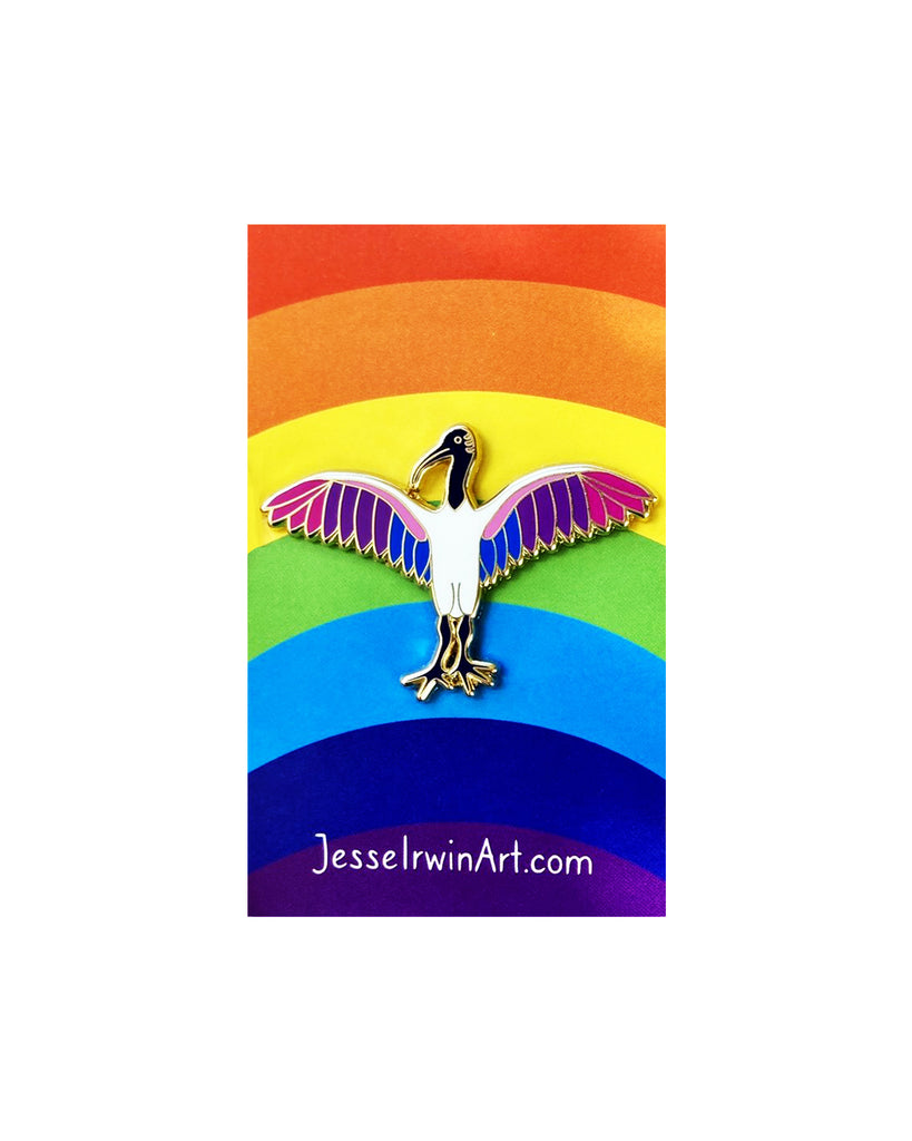 Jesse Irwin Enamel Pin | Bibis