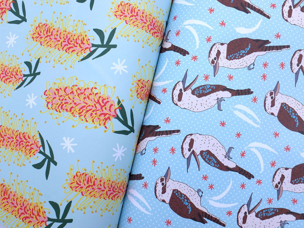 Australia by Alice Oehr A Wrapping Paper Book