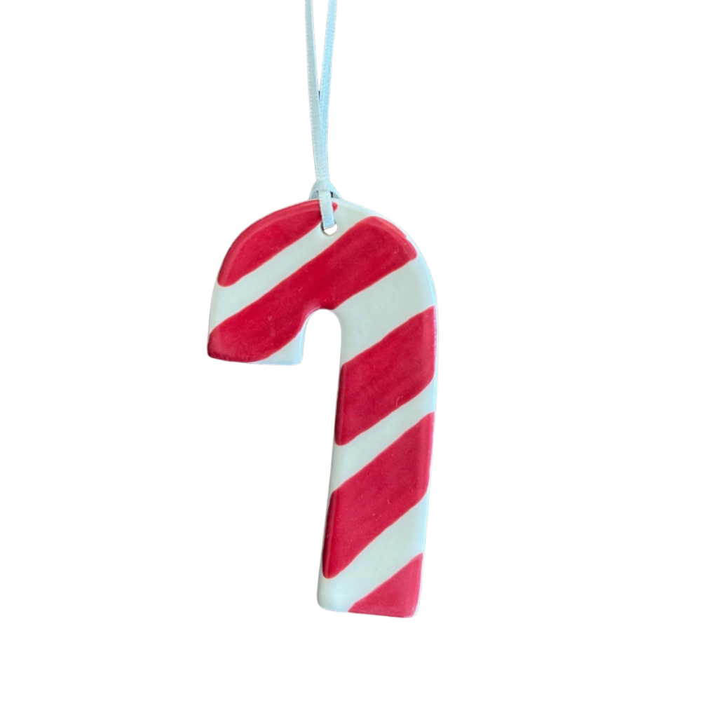 Paper Boat Press Christmas Ornament | Candy Cane