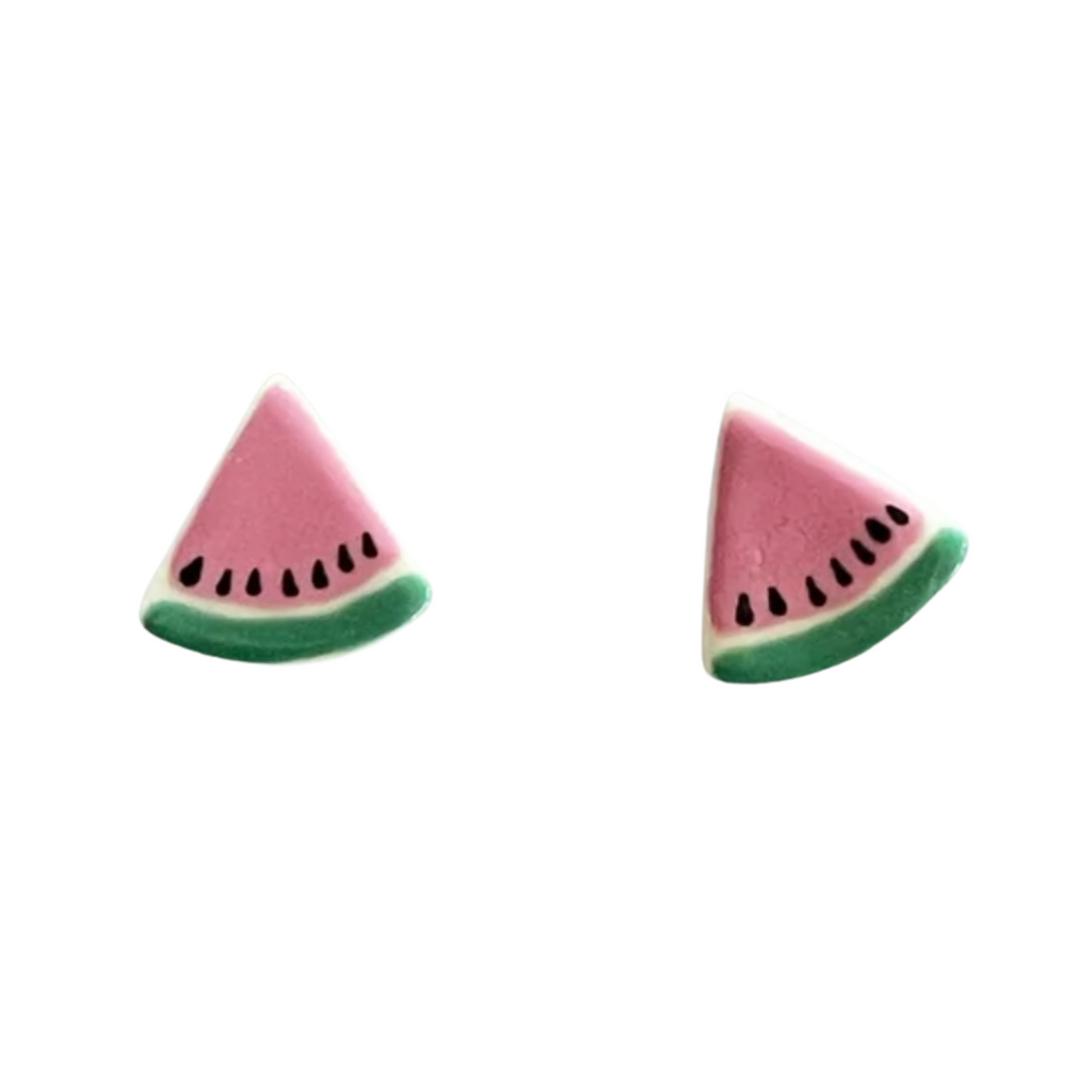 Paper Boat Press Studs | Watermelon